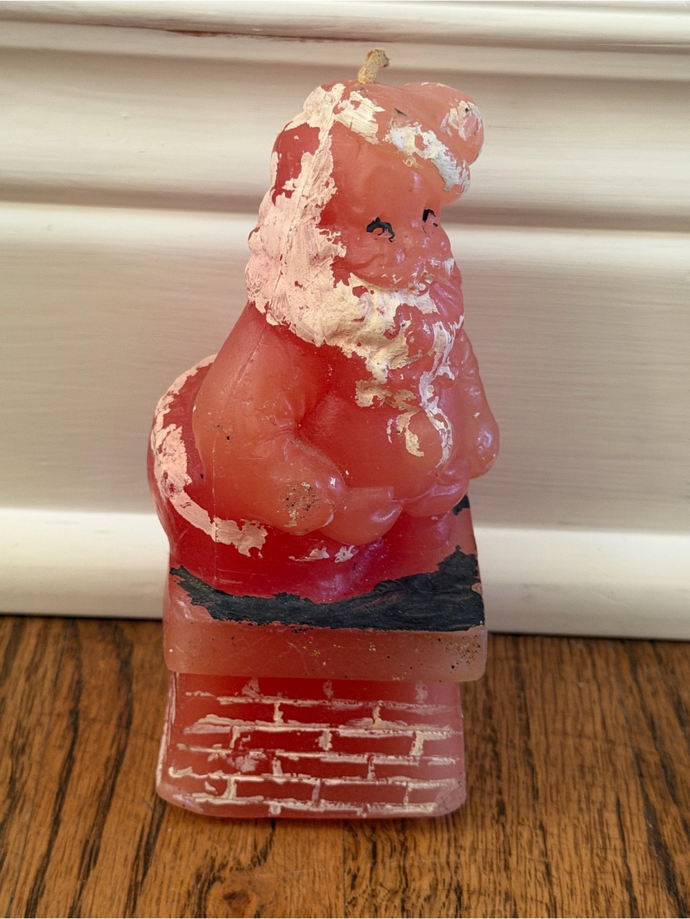 Vintage Santa Chimney Holiday Candle